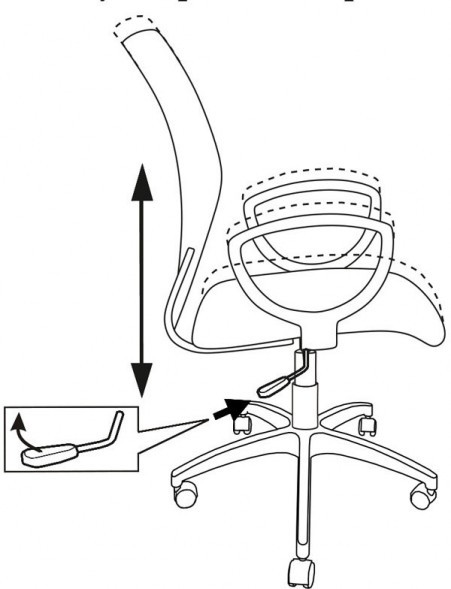 Кресло Бюрократ CH-599AXSN/TW