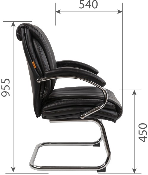 Кресло для посетителей CHAIRMAN CH 423V