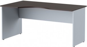 Стол криволинейный СА-1Л Беларусь Венге Магия/Металлик 1600*900(720)*755 IMAGO