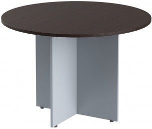 Стол переговорный ПРГ-1 Беларусь Венге Магия/Металлик D-1100*755