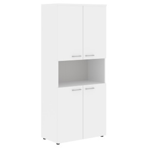 Шкаф с 2-мя комплектами глухих малых дверей и топом XHC 85.4 856х432х1955 XTEN