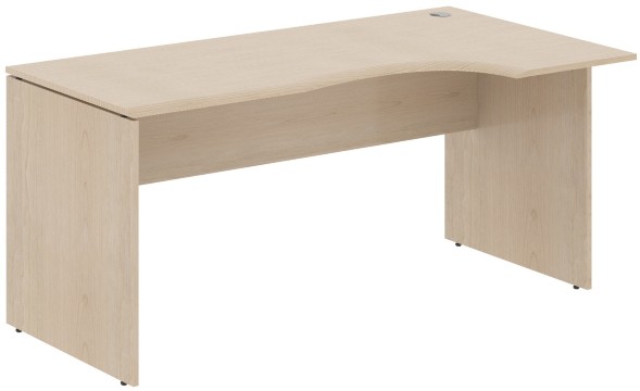 Стол эргономичный WCET 169(R) Бук Тиара 1600х900х750 WAVE